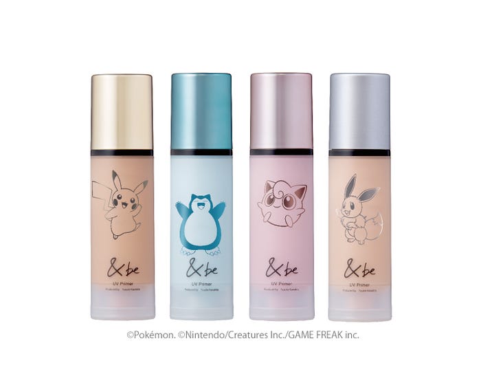 「&be UV プライマー」ポケモンコラボコレクション(提供写真)