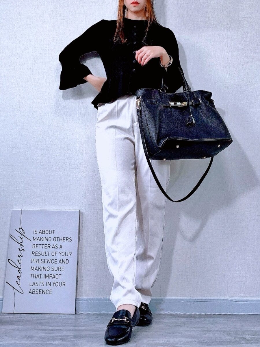 GUのリブフリルカーディガン