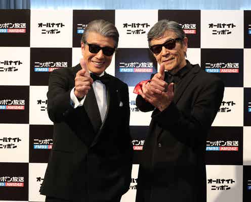 舘ひろし&柴田恭兵「日アカ」話題賞「あぶ刑事」コンビがANN登場 アクション裏話・アドリブ語る