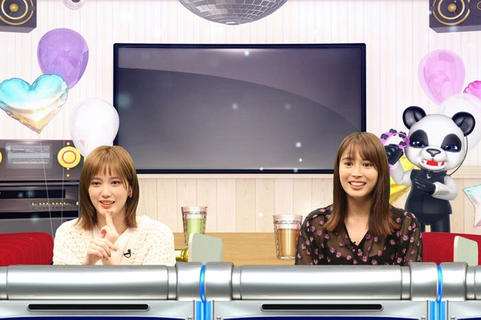 (左から)本田翼、広瀬アリス (C)フジテレビ