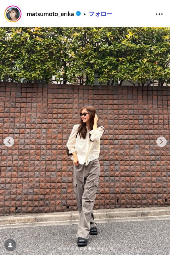 松元絵里花Instagramより