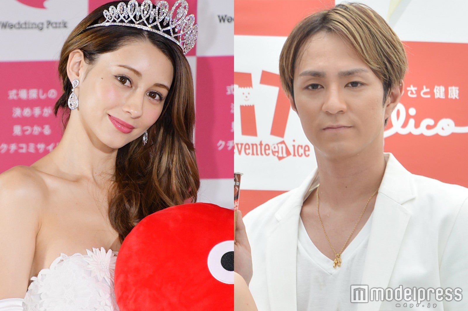 ダレノガレ明美、浦田直也 （C）モデルプレス