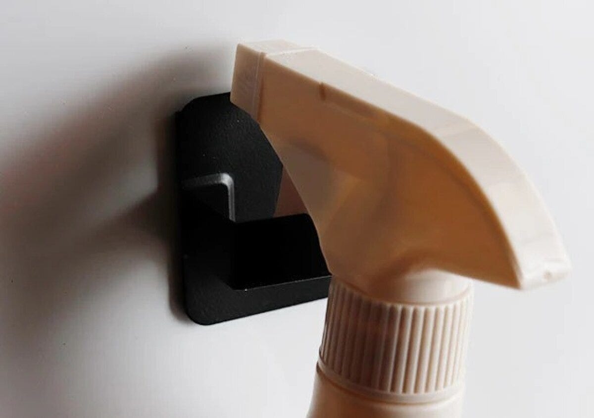 ダイソーの洗濯機横マグネットフック