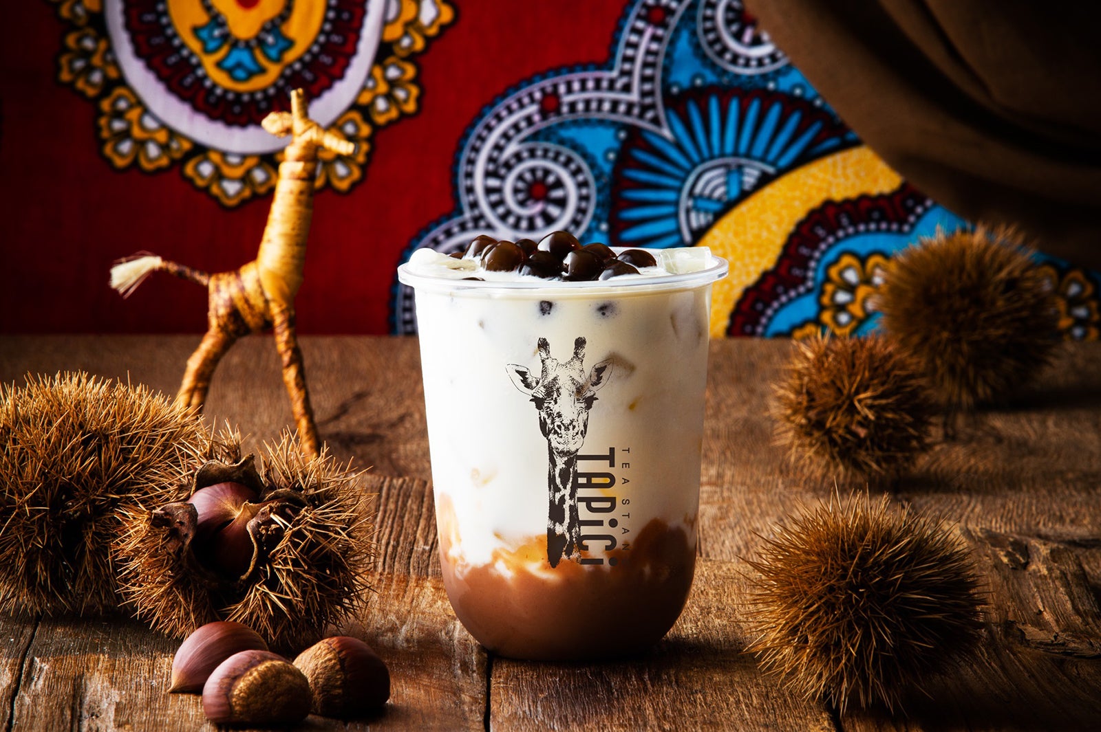 季節限定タピチ‐マロンミルク／画像提供：ドロキア・オラシイタ