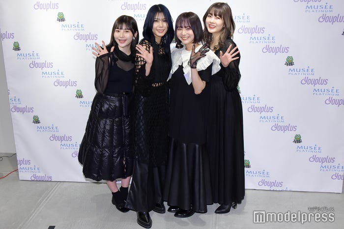 尾形春水、川後陽菜、林田真尋、中西香菜 (C)モデルプレス