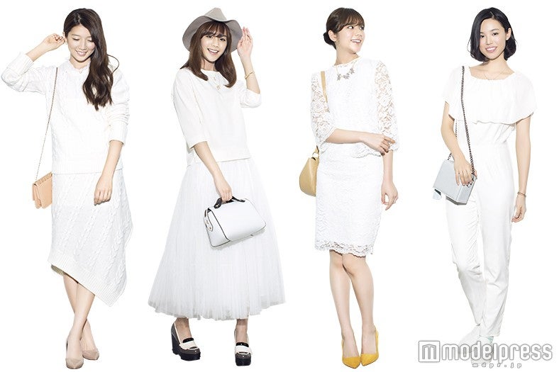 確実に可愛くなる白ファッション着こなし術