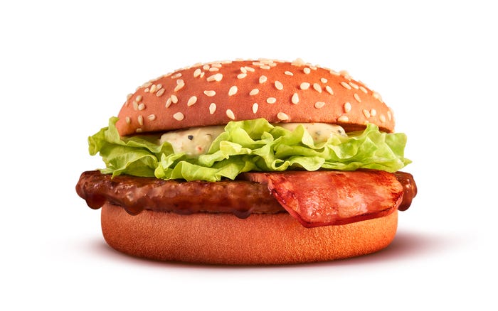 赤いガーリックてりやき/画像提供:日本マクドナルド