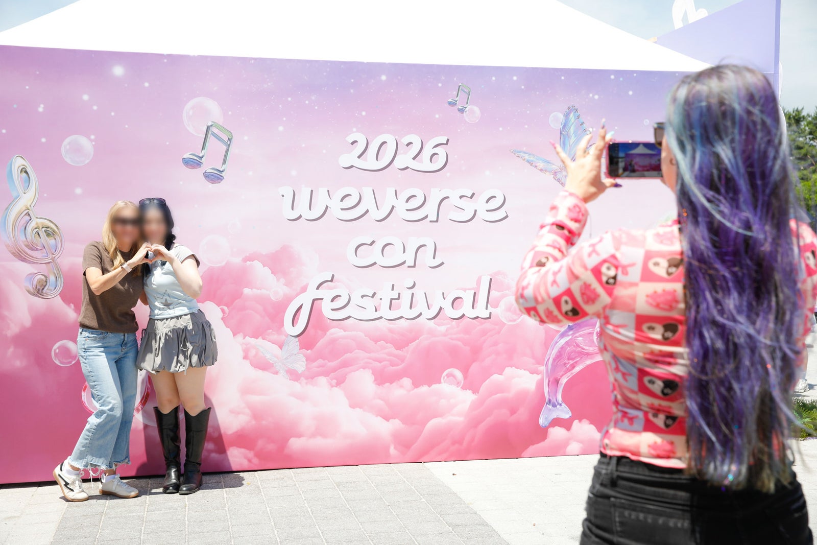 会場の様子（C）2026 Weverse Con Festival