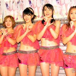 ℃-ute（左から）中島早貴、岡井千聖、鈴木愛理、矢島舞美、萩原舞　