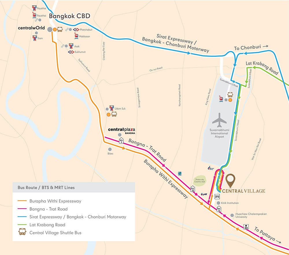 アクセスマップ／画像提供：三菱地所