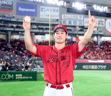 広島・斉藤優汰 高卒4年目右腕が待望のプロ初星！チームの連敗止めた 5回3安打1失点「スタートラインに立った」