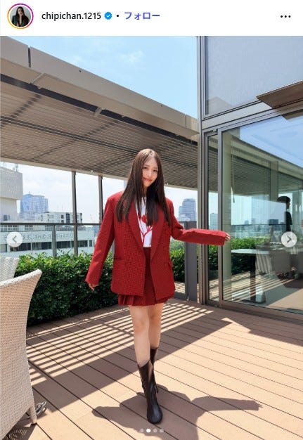 近藤千尋Instagramより