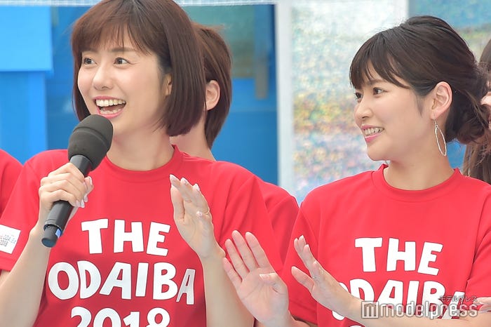 山崎夕貴アナ、竹内友佳アナ (C)モデルプレス