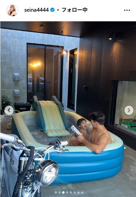 島袋聖南Instagramより