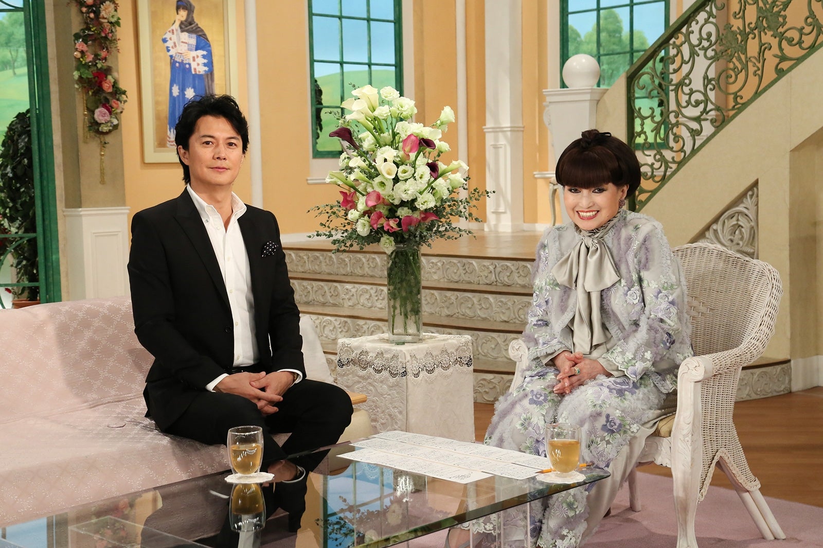 福山雅治、黒柳徹子（画像提供：テレビ朝日）