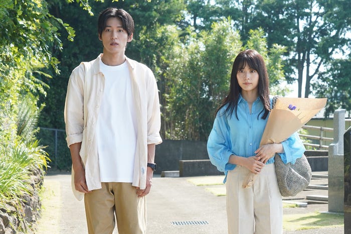 目黒蓮、有村架純「海のはじまり」第7話より(C)フジテレビ