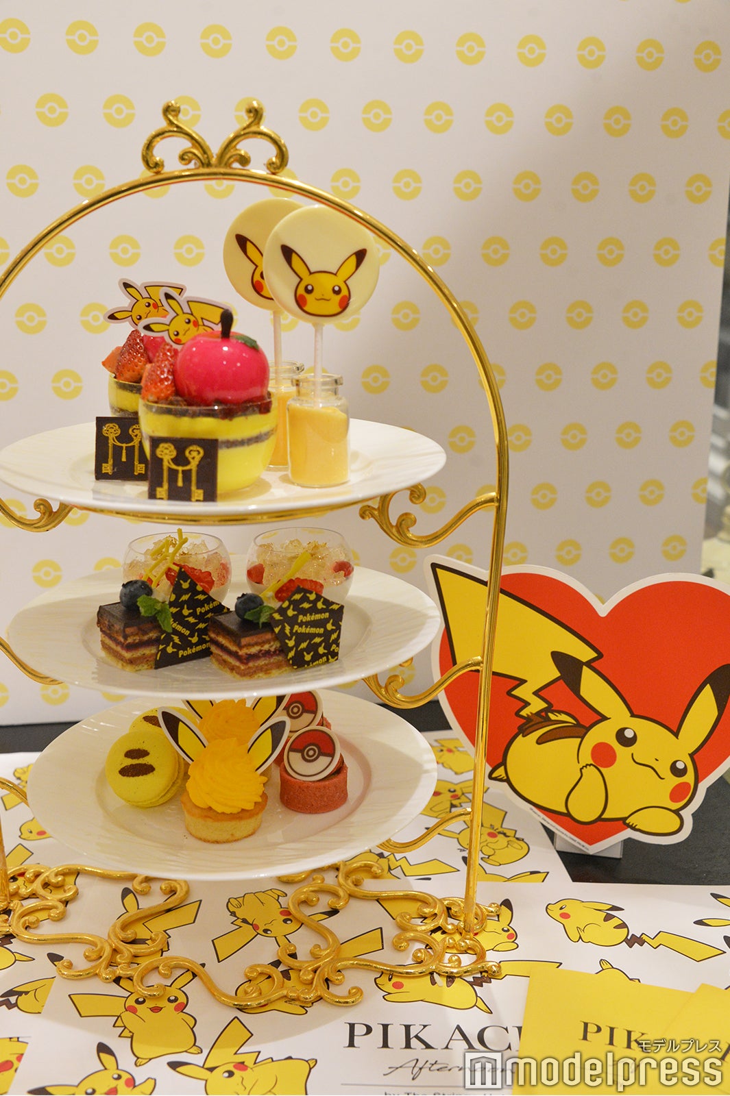 ピカチュウ アフタヌーンティーメニュー（名古屋）（C）モデルプレス