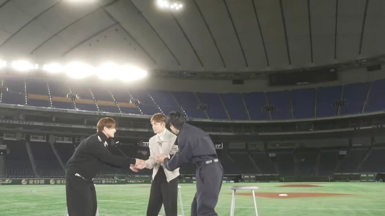 平野紫耀、岸優太、神宮寺勇太「TOBE」YouTubeより