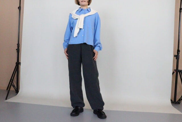 ユニクロ×ニードルズコラボコレクションのフリースワイドパンツ5