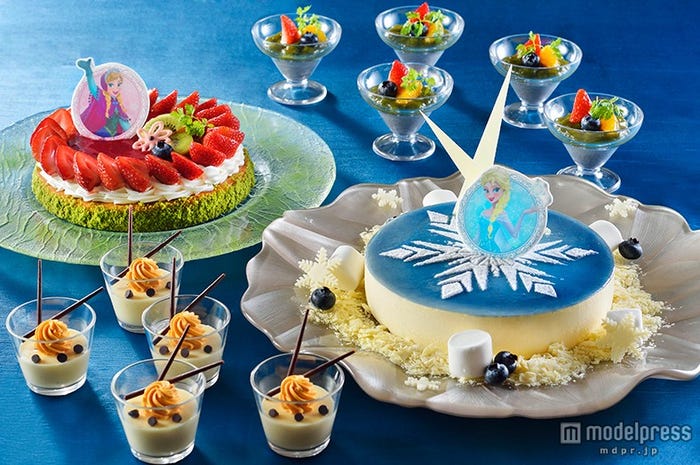 “アナとエルサのフローズンファンタジー”ランチブッフェ/ディナーブッフェ(C)Disney