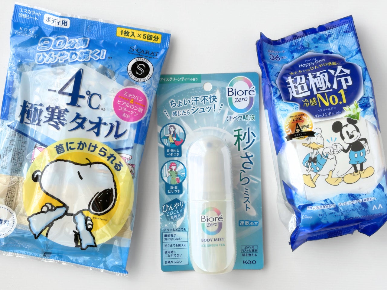 【猛暑対策グッズ3選】おでかけシーンのマストハブ。ドラストで買える「冷感パワーMAXのタオル・ミスト・シート」