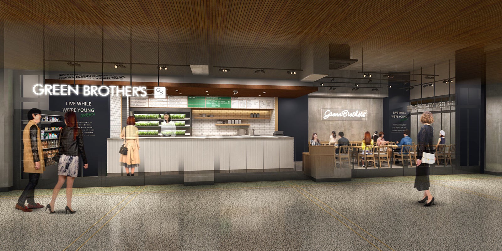 GREEN BROTHERS青山一丁目店イメージ／画像提供：FTG Company