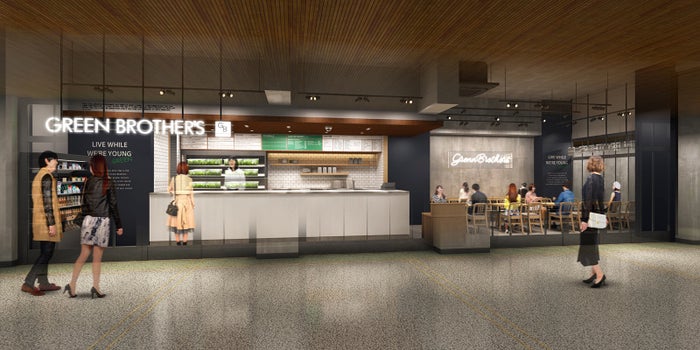 GREEN BROTHERS青山一丁目店イメージ／画像提供：FTG Company