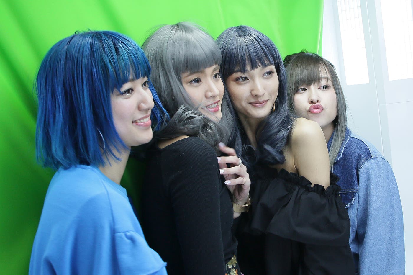 抽選で人気モデルとプリが撮れる企画も実施(提供写真)