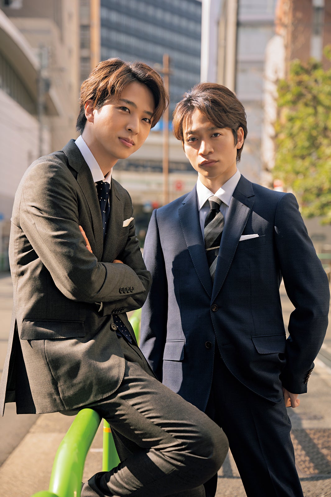 寺西拓人＆今江大地、スーツ姿でオフィスラブ熱演 挫折の乗り越え方明かす