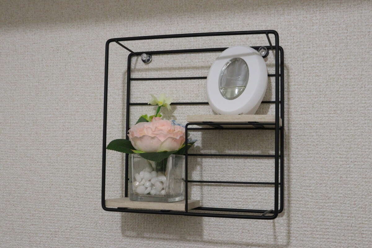 ダイソー　小花ポット　インテリア