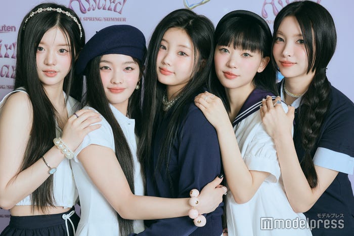 MINJU(ミンジュ)、IROHA(イロハ)、WONHEE(ウォンヒ)、MOKA(モカ)、YUNAH(ユナ)/ILLIT(C)モデルプレス