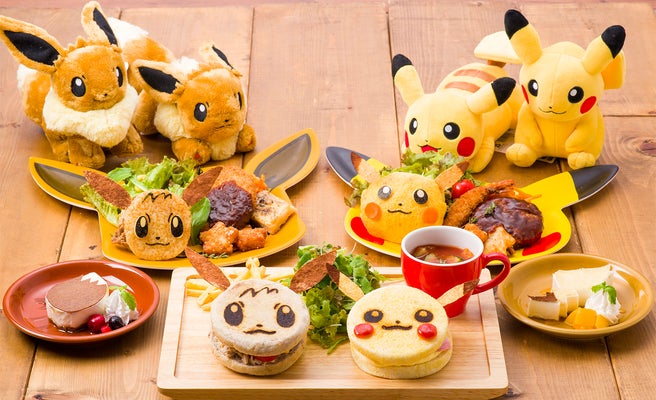 ポケモンカフェ ピカチュウ イーブイの仲良し ピカブイ コンビが期間限定メニューに 女子旅プレス ポケモンカフェ ピカチュウ イーブイの仲良し ピカブイ コンビが期間限定メニューに 女子旅プレス