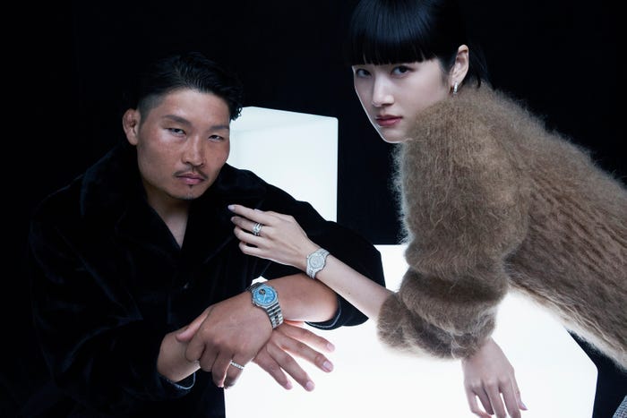 稲垣啓太選手、新井貴子(提供写真)