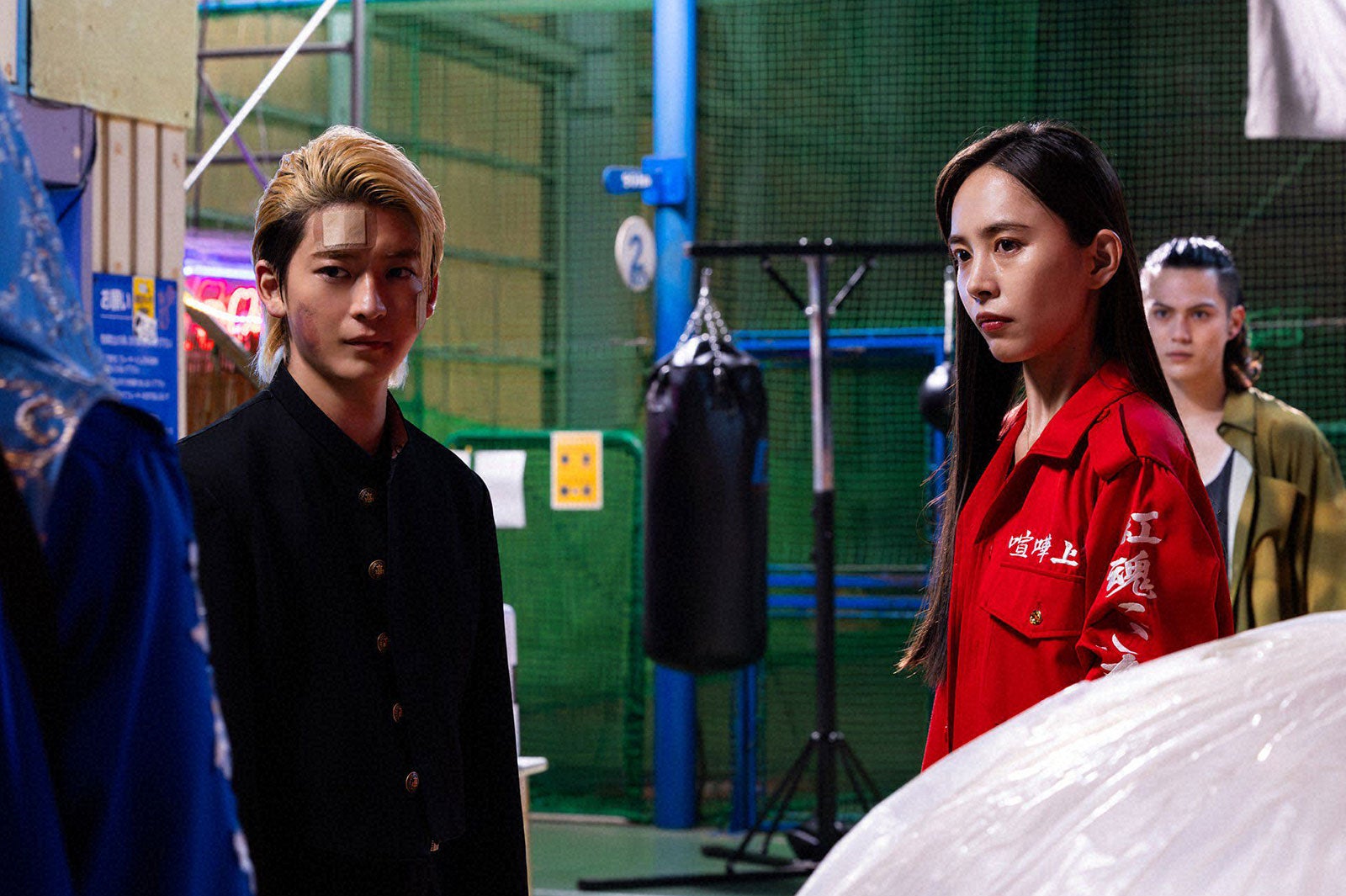 高橋文哉、井桁弘恵「伝説の頭 翔」第6話より（C）テレビ朝日