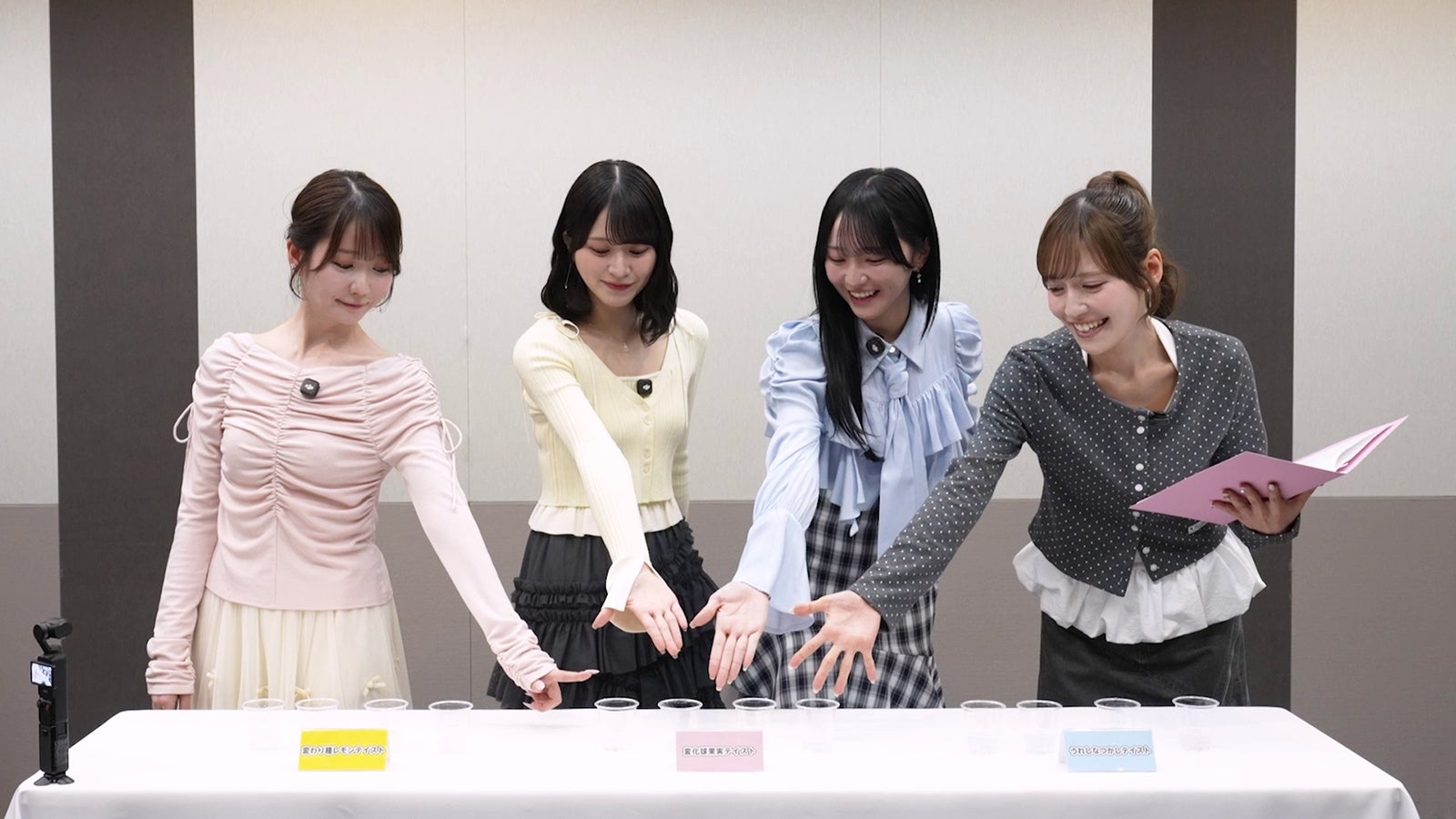 佐々木舞香、野口衣織、大谷映美里、諸橋沙夏（提供写真）