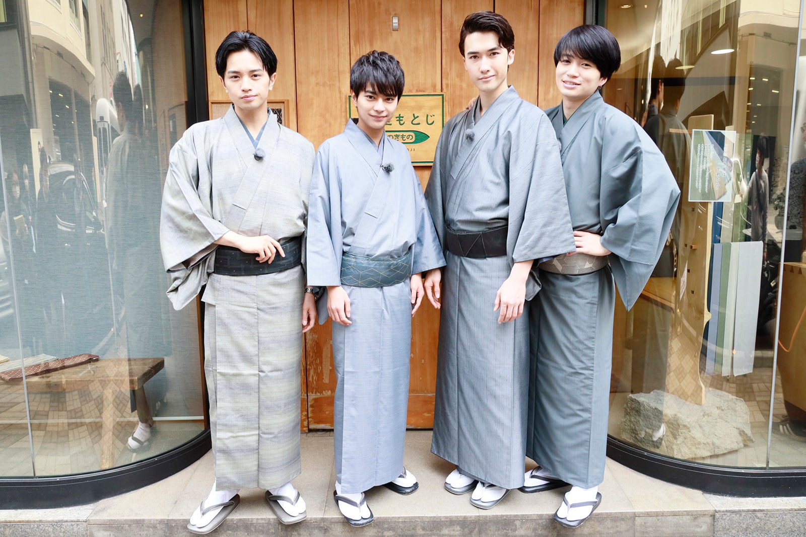 Sexy Zone、着物姿を披露　初の着付けに苦戦