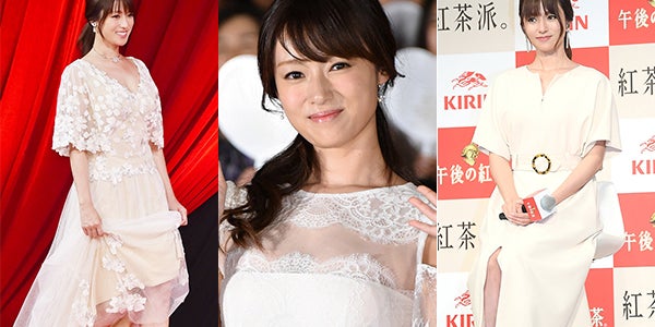 深田恭子“大人可愛い”ドレス＆ワンピースの着こなしを真似したい