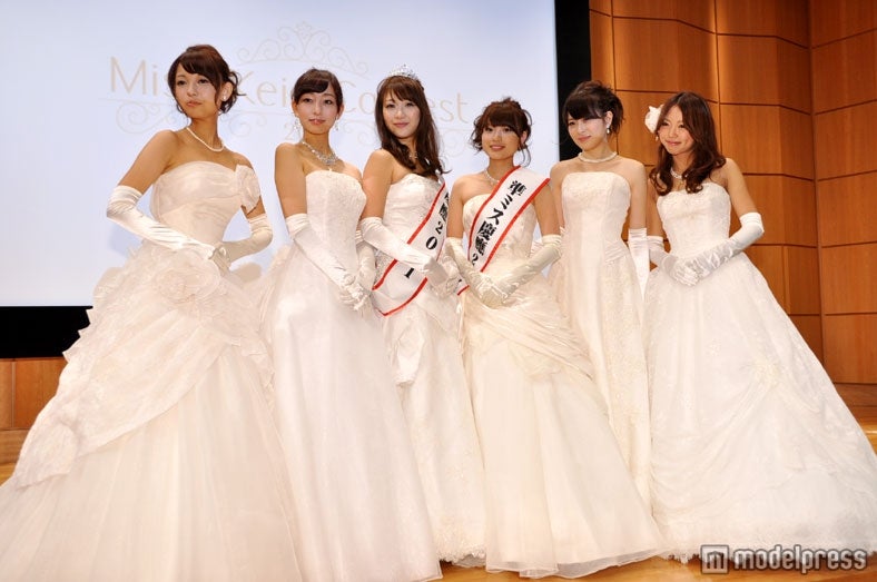 候補者6名（左から）蜂谷由梨奈さん、池谷有紗さん、浅見明日香さん、井上愛美さん、武田奈々さん、立松春紀さん