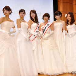 候補者6名(左から)蜂谷由梨奈さん、池谷有紗さん、浅見明日香さん、井上愛美さん、武田奈々さん、立松春紀さん