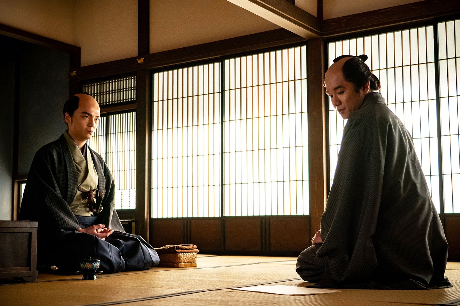 岡山天音、風間俊介「べらぼう～蔦重栄華乃夢噺～」第19話「べらぼう～蔦重栄華乃夢噺～」第19話（C）NHK