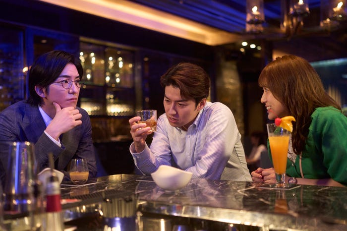 前田公輝、武田航平、矢吹奈子「癒やしのお隣さんには秘密がある」第5話より(C)日本テレビ