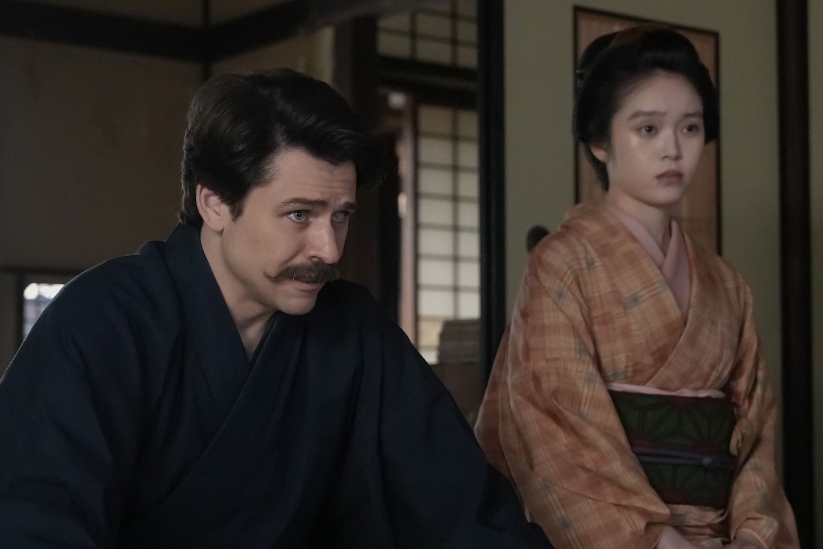 トミー・バストウ、高石あかり「ばけばけ」第91話（C）NHK