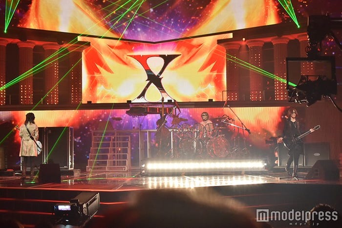 X JAPAN/写真はリハーサルより(C)モデルプレス