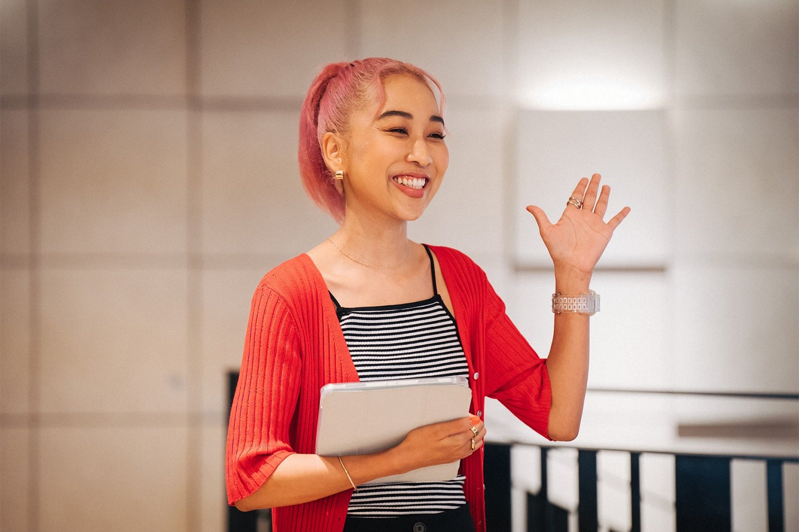 青山テルマ／「ユニコーンに乗って」第8話より（C）TBS