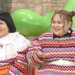 （左から）オカリナ、ゆいP （C）日本テレビ