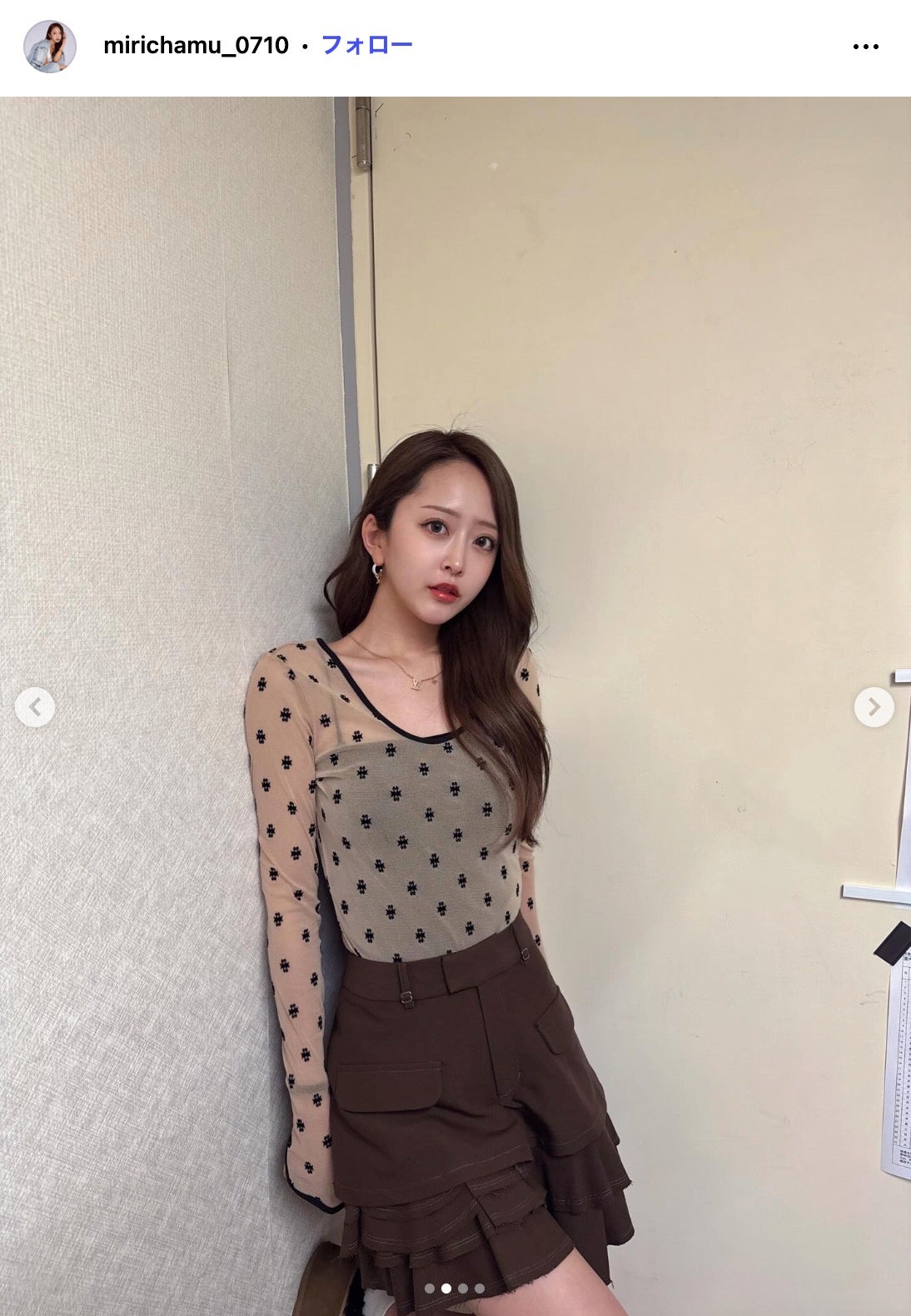 みりちゃむInstagramより