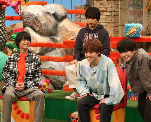 なにわ男子 大橋和也・大西流星・長尾謙杜、King & Prince高橋海人の得意企画に挑戦