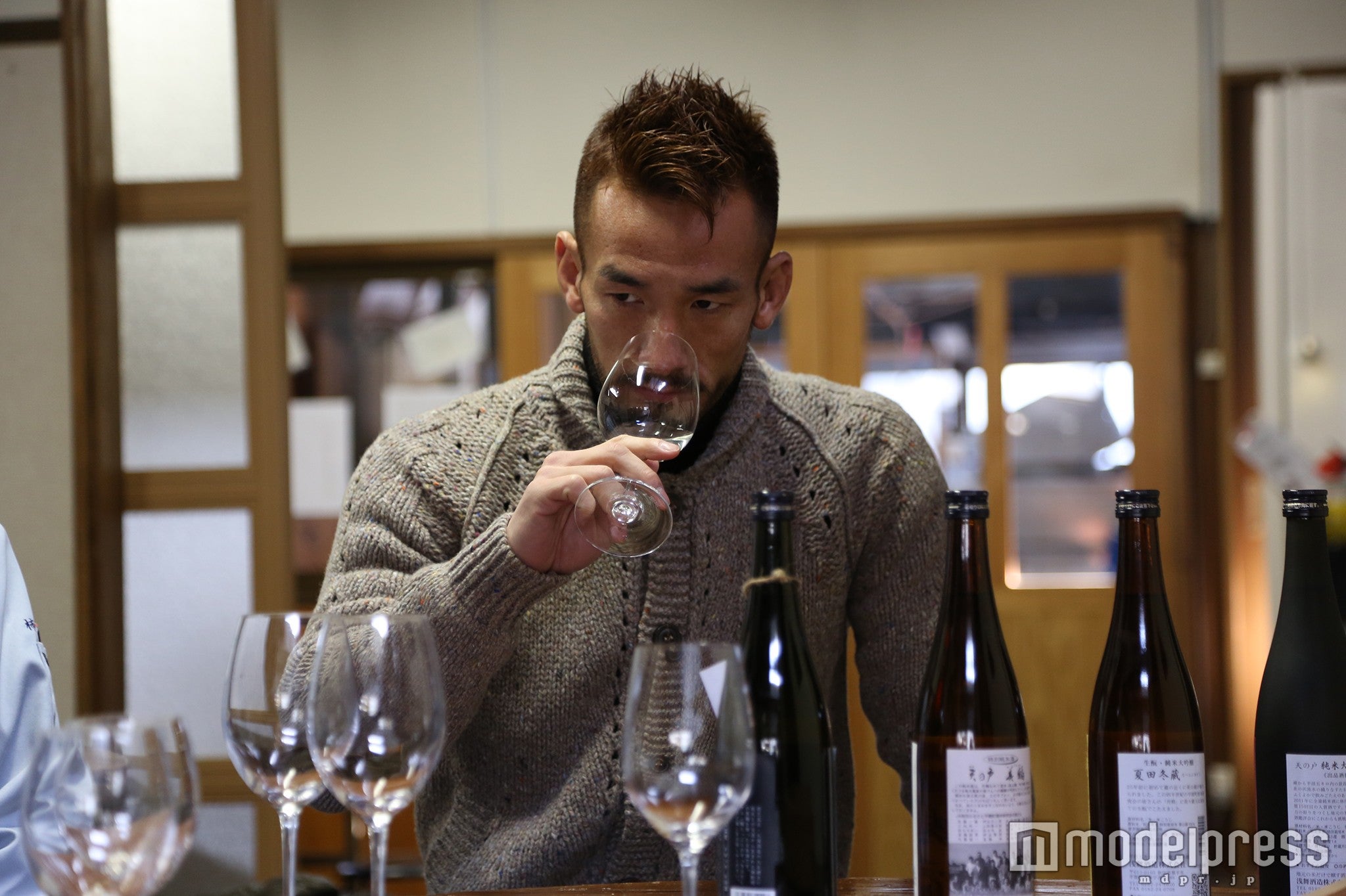 中田英寿／画像提供：JAPAN CRAFT SAKE COMPANY