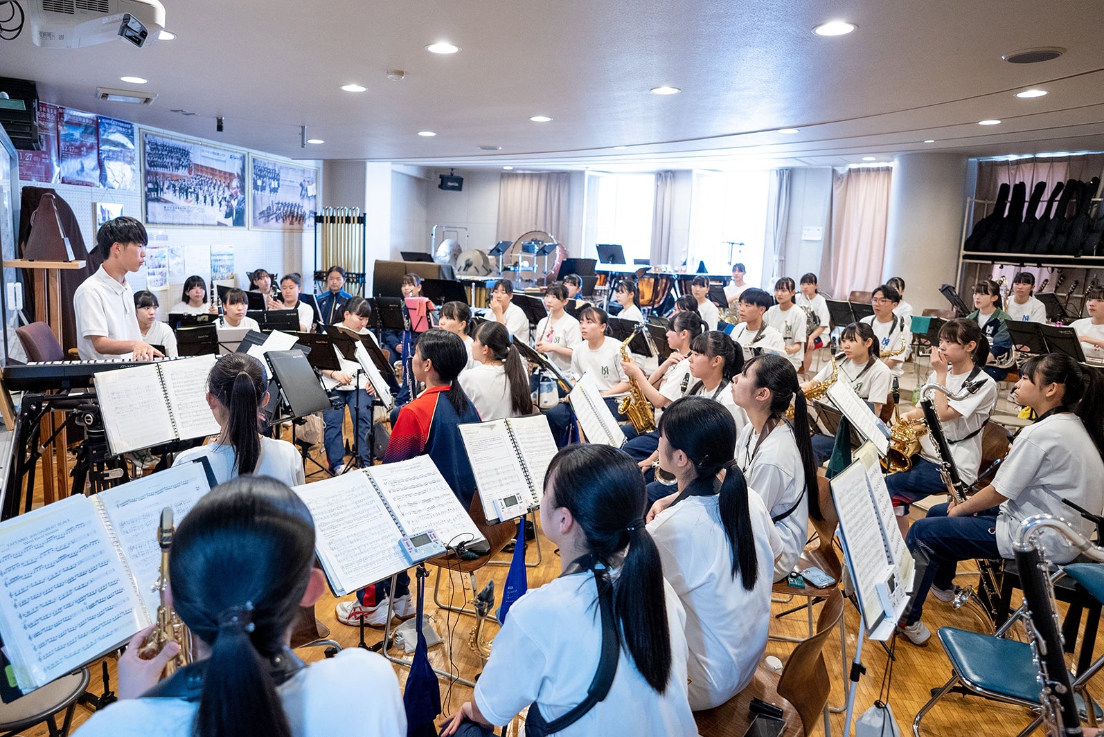 「日本列島 吹奏楽の旅 2025」（C）日本テレビ