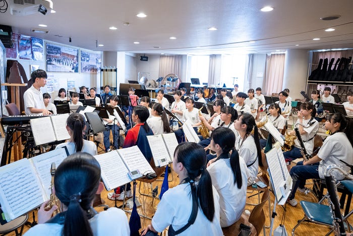 「日本列島 吹奏楽の旅 2025」(C)日本テレビ